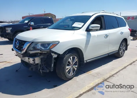 2017 Nissan Pathfinder Sl z USA, uszkodzony, nr VIN 5N1DR2MM6HC687085